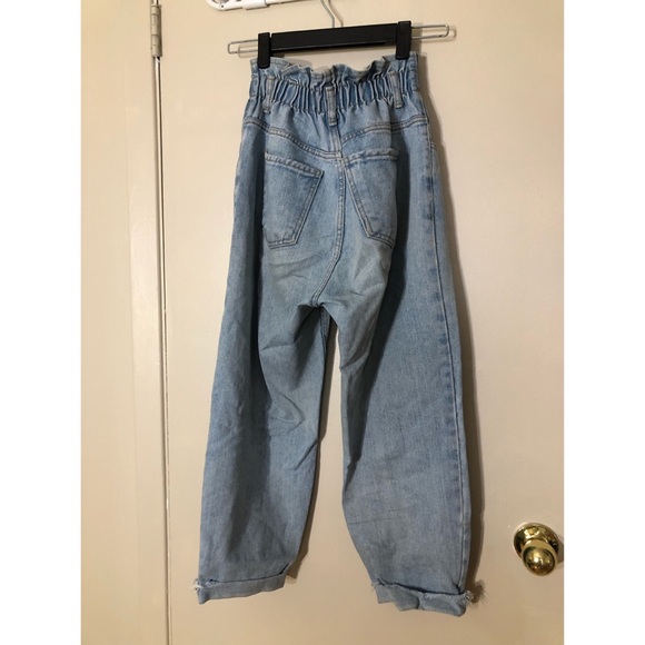 Oak + Fort Paper bag Jeans - Picture 2 of 5